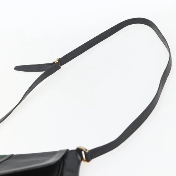 GUCCI Micro GG Supreme Web Sherry Line Bag PVC Black - Picture 9 of 16